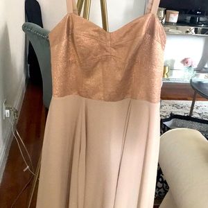 Express nude/light pink dress. Never worn.